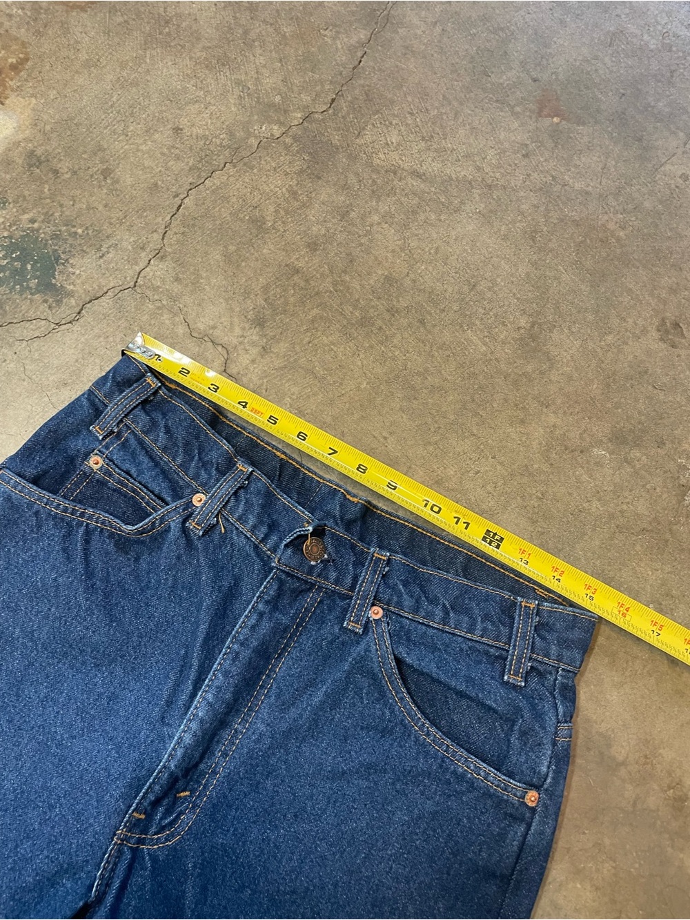 Vintage Levi's Orange Tab 505 Straight Fit Jeans - Picture 7 of 9